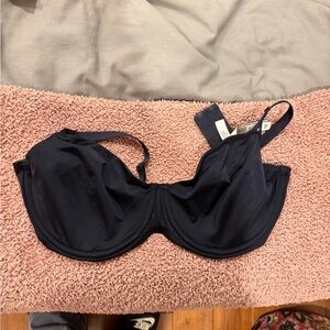 Victoria’s Secret unlined navy bra 34ddd